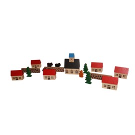 Ebert 405122 Village with Church in Bag