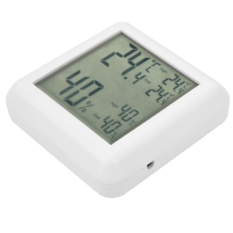 Thermometer Hygrometer Indoor Desktop Digital LCD Temperature Humidity Monitor Tester