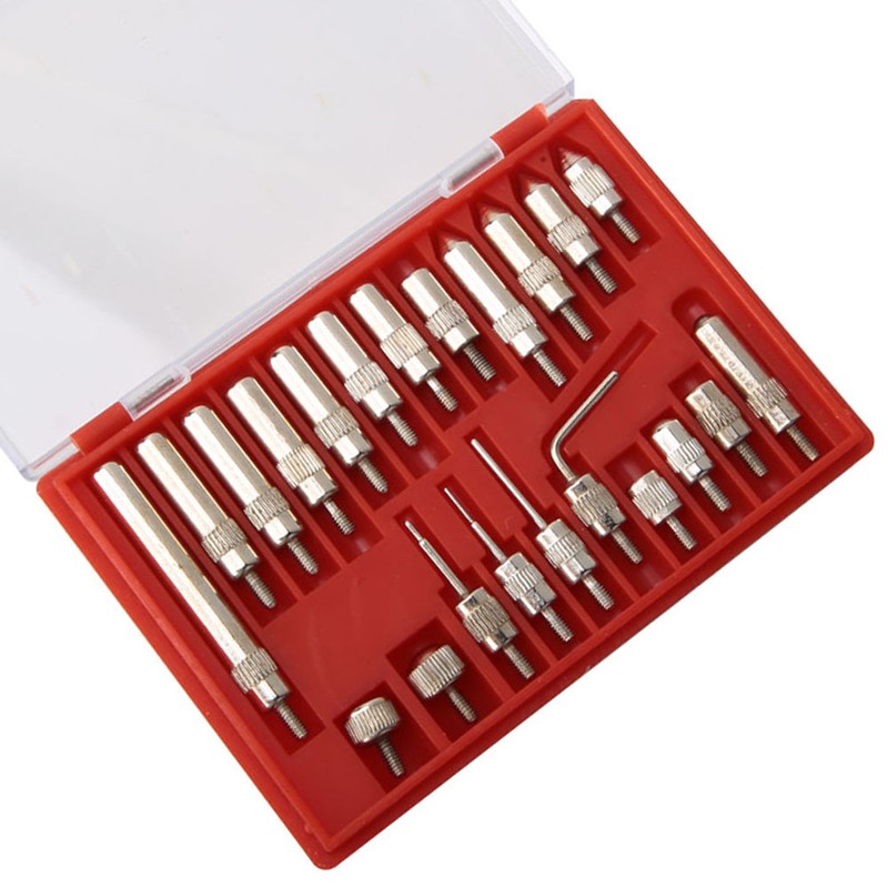 22pcs Stainless Steel Test Indicator Contact 0.01mm Precision Dial Indicator