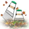 Altdorff Steel Leaf Scoops, Hand Rakes for Picking Up Leaves,