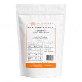 Maca Orgánica 500 gramos                                                                                                                              