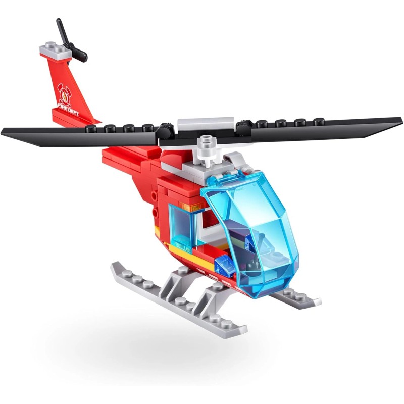 MAX Adventure Fire Rescue Playset – 238+ Bricks, Fire Station