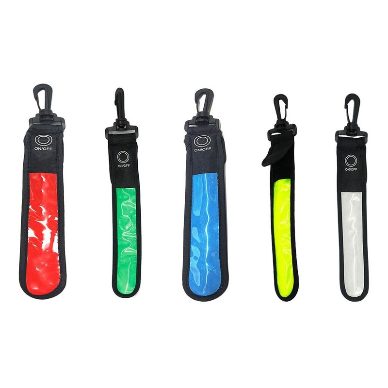 AIXXCUVQ LED Reflective Arm Bands for Running High Visibility Safety