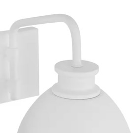 Ceybo 4 Light Smart Dimmable Bathroom Vanity Wall Sconce Fixture with White and Gold Finish for Home Lighting