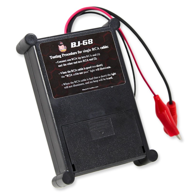 Handheld 9V Speaker Polarity Tester and Tone Generator/RCA Tester