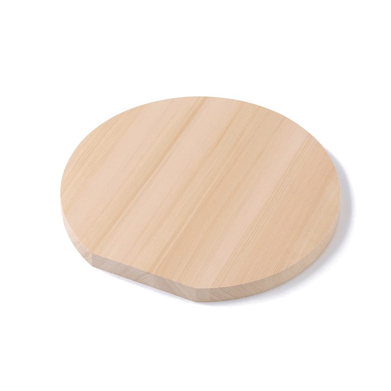 Aomori Hiba Round Cutting Board, Large Round Cutting Board