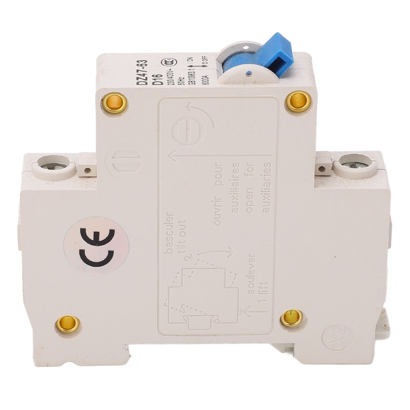 Miniature Circuit Breaker 63A 4500A Breaking Capacity Current Protection Device