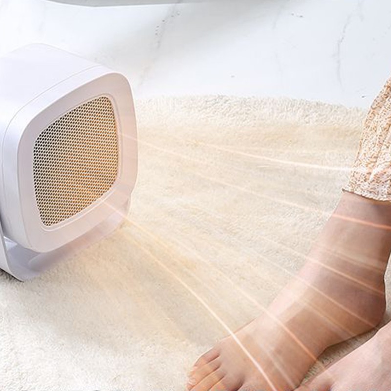 Desktop Heater 800W Energy Efficient Fast Heating Overheating Protection Dumping