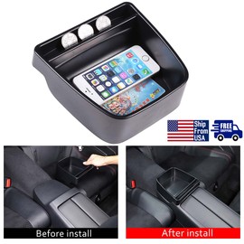 autopart2021 Center Armrest Rear Car Storage Box Organizer Tray For GR86 / BRZ 2022-2023