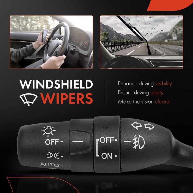 A-Premium Multifunction Switch Turn Signal Switch Compatible with Honda Accord