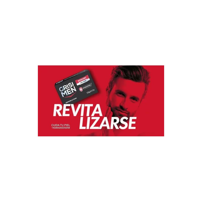Grisi Men Revitalizante Pack Jabón Líquido Y Barra Corporal