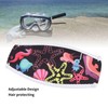 Neoprene Diving Goggles Strap Cover Adjustable Hair Protector Goggles Can