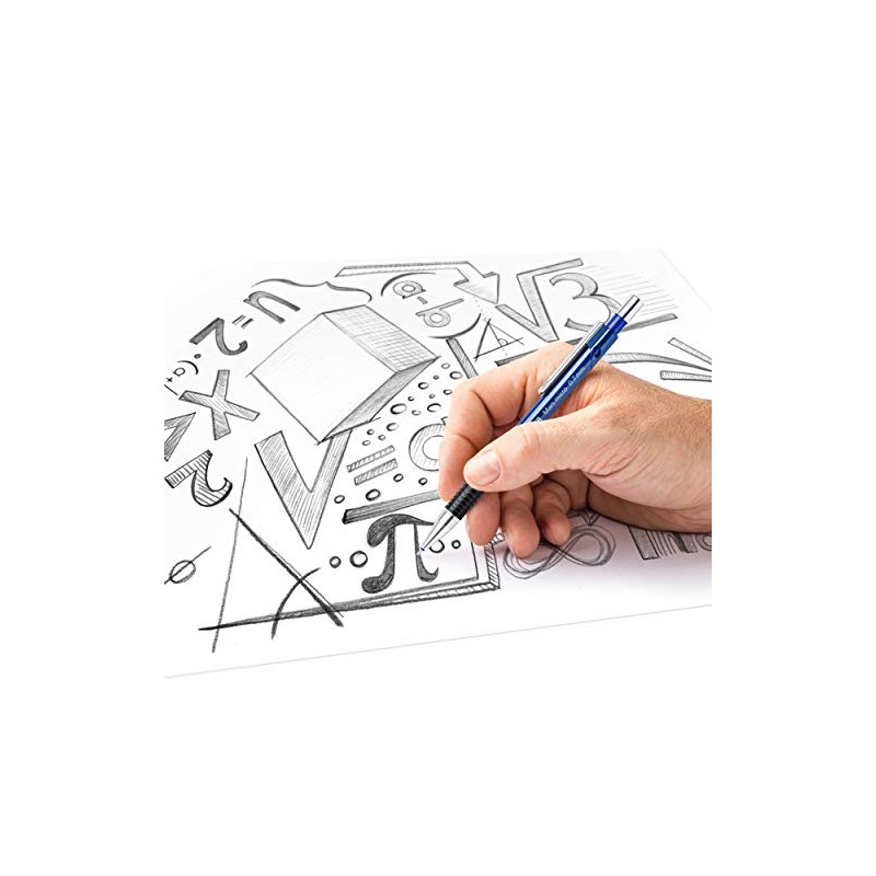 STAEDTLER 7757BK25D Mars micro Druckbleistift 775 07 und Feinminen HB,