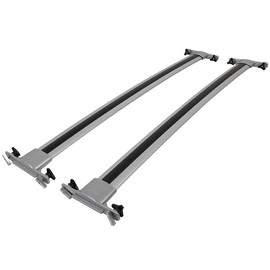ROADFAR Silver Roof Rack Crossbars Cargo Carrier Fit 2008-2013 for Toyota for Highlander, (Fits Side Rails Models ONLY)