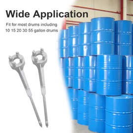 Aluminum Bung Wrench 55 gallon drum Drum Barrel Wrench Aluminum Opener Tool for 10 15 20 30 50 Gallon