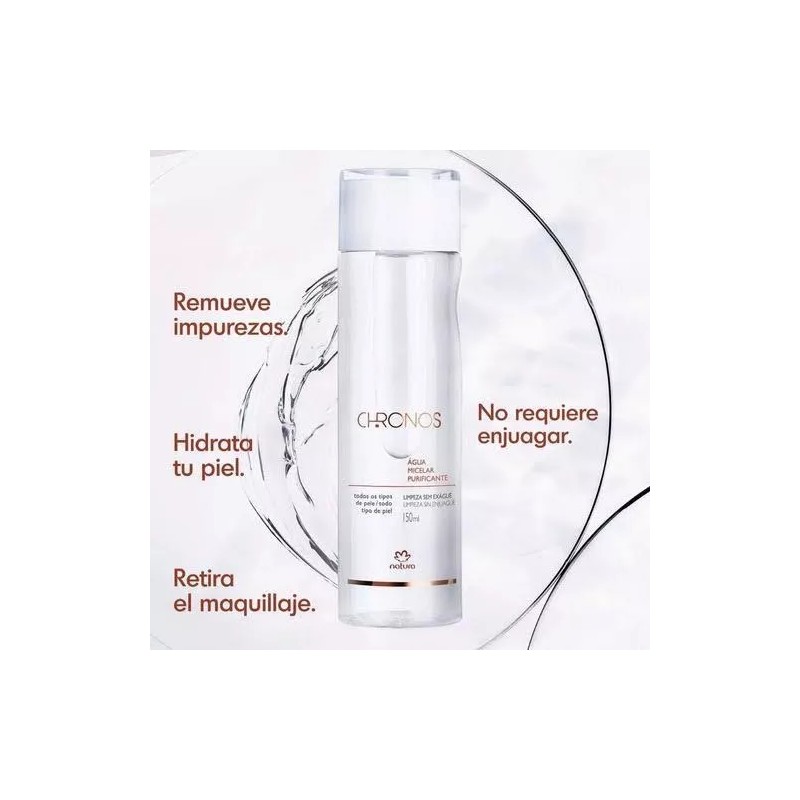 Natura Chronos Agua Micelar Purificante Natura