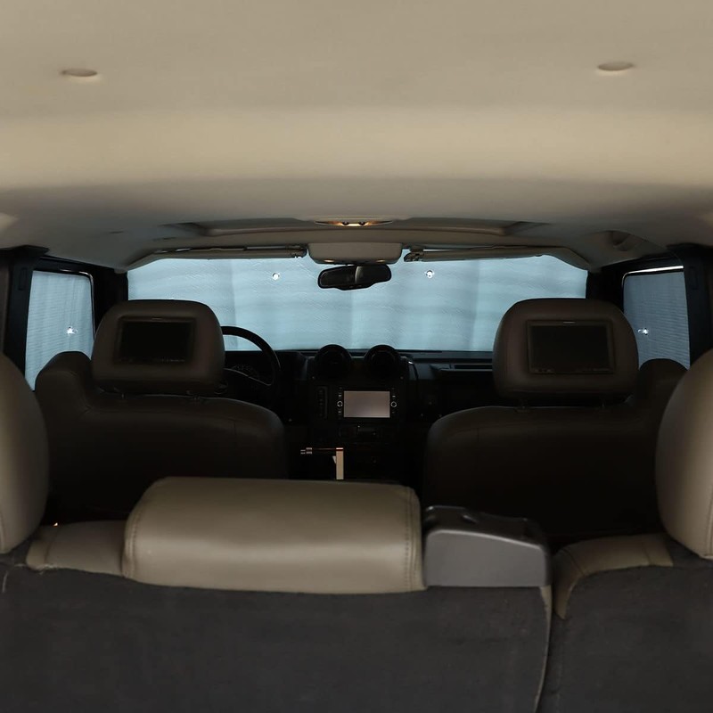 PIUGILH Car Windshield Sunshade UV Ray Reflector Fit for Hummer