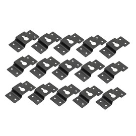 LABRIMP 30 PCS Speaker Hanger Bracket Heavy Duty Iron Hook for Surround Sound Speakers Easy Wall Mounting for Audio Devices Artwork More