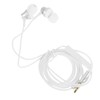 Operitacx Wired In-Ear Headphones with Jack Plug Ergonomic Design for