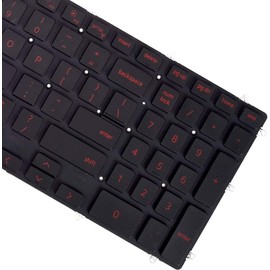 Laptop Keyboard,Red Backlit,Keyboard Replacement Compatible with Dell G3 15 3500,G3 15 3579,G3 15 3590,G3 17 3779, G5 15 5500,G5 15 5587,G5 15 5590,G7 7590,G7 7588,G7 7790 Series Gaming