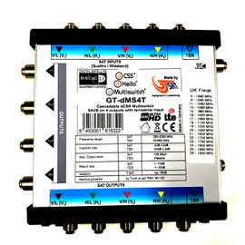 Unicable 2 dCSS Multiswitch 64 UB 4 Hybrid Outputs GT-dMS4T