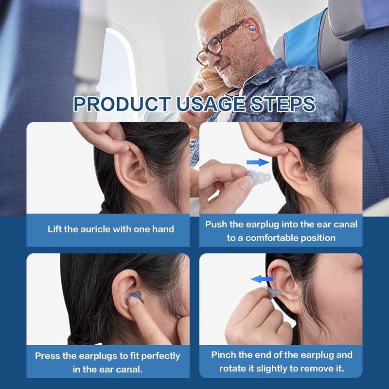 Ear Plugs Transparent