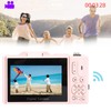 5K Digital Camera, WiFi 75MP 18X Zoom Vlogging Camera for