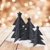 Miqio Stylish Christmas Decoration - Felt Christmas Trees - Set