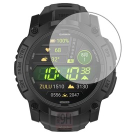 PDA KOBO GARMIN Instinct 3 AMOLED Tactical [Case Size 50mm] Compatible with 9H High Hardness [Reflection Reduction] Protective Film Made in Japan