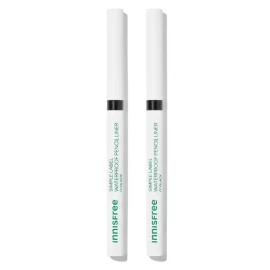Innisfree [이니스프리] 심플라벨 워터프루프 펜슬 라이너 2개 (4종 택1) [딥브라운] [Innisfree] Simple Label Waterproof Pencil Liner 2 pcs (Choose 1 from 4 types) [Deep Brown]