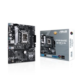 ASUS Prime H610M-A D4-CSM Business Motherboard Socket Intel LGA 1700 (mATX, PCIe 4.0, 1Gb Ethernet, ASUS COM Debug Header, Remote IT Management)