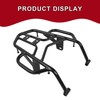 WORLDMOTOP Motorcycle Rear Luggage Rack Tail Storage Rack Cargo Replacement