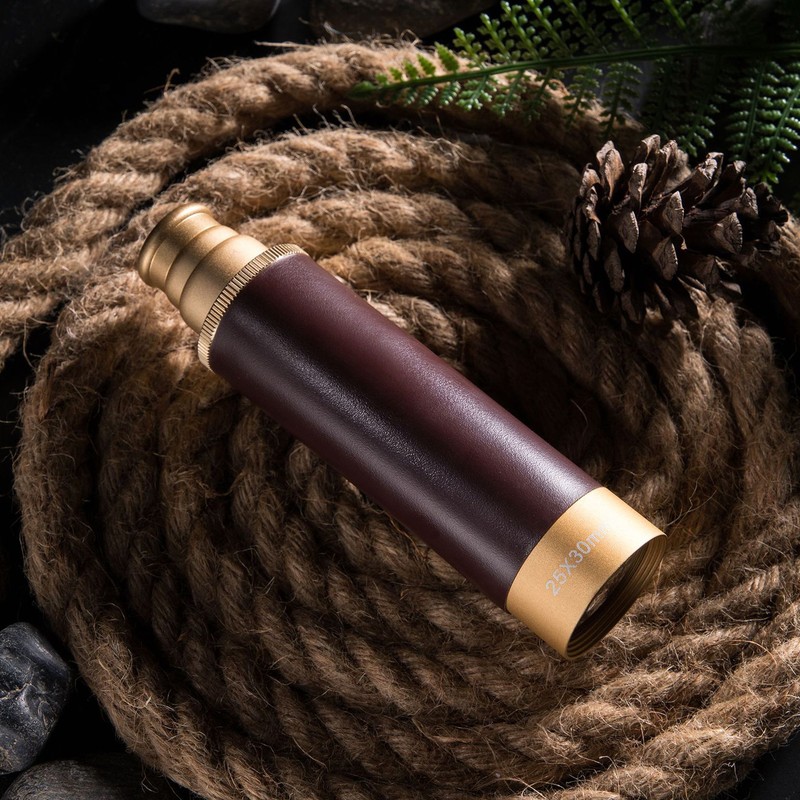 Pirate Monocular Telescope 25x30 High Powered Zoomable Collapsible Monocular Handheld