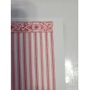 Unbranded Dollhouse Wallpaper Striped With Border 1:12