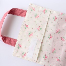 Dictionary Cover with Handle, Dictionary Bag, Dictionary Cover, Bible Cover [Made in Japan/Handmade] (Pink, B6)