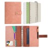 Wonderpool Leather Journal Dotted Paper Refillable Writing Binder Notebook -