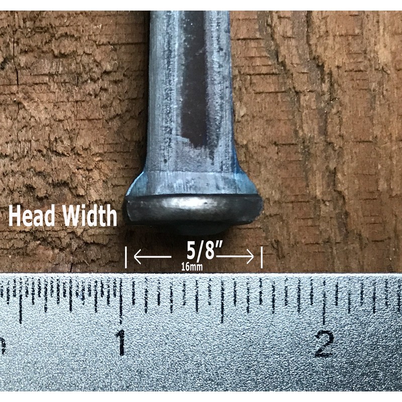 5.5"- STEEL SQUARE SPIKE - 50d Nails (10-Nails)