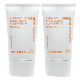 (2 pieces) Innisfree Intensive Long Lasting Sunscreen EX / (2개)이니스프리 인텐시브 롱래스팅 선스크린 EX