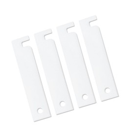 4PCS Clothes Dryer Drum Bearing Slide Replacement, WE3M51 WE3M52 Nylon Drum Bearing Slide and Clothes Dryer Teflon Replacement Kit，Replaces AP2041852, PS266747, AP5645214, AP5330786 etc