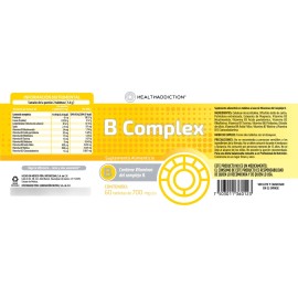 Pack Complex Healthaddiction Complejo 120 Tabletas Sabor