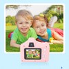 Children's Instant Print Camera 1080P Front Rear Dual Lens SLR