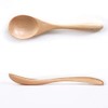 White House Wooden Soup Spoons, Set of 5, Length 6.0