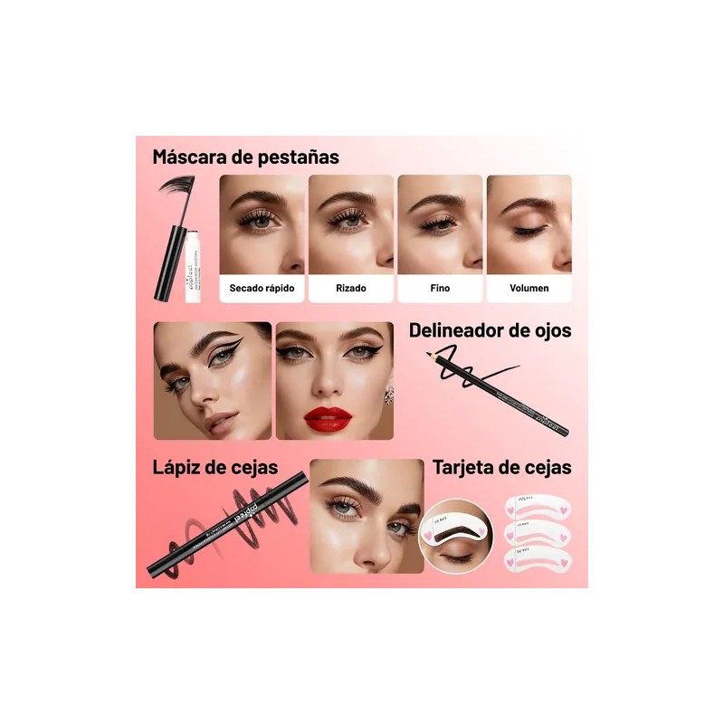 24kit De Maquillaje Profesional Completo-principiante Regalo