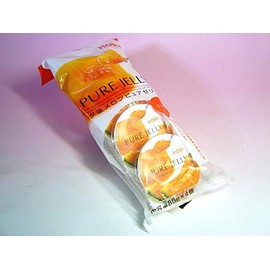 Holi Yubari Melon Pure Jelly 2.8 oz (80 g) x 4 Packs (Bag)