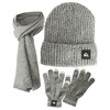 Bluelander Kit Gorro, Bufanda, Guantes Pantalla Tactil, Termicos, Frio para