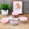 Dandat 72 Pcs 8 oz Plastic Jars with Lid and