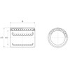 Compact Linear Ball Bearing KH1630 PP