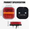 Trailer Tail Light,Truck Rear Lamp - Multifunctional Wireless Brake Tail