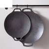VONOTO Non-stick Korean BBQ Grill Pan, Thin Round Griddle, Non