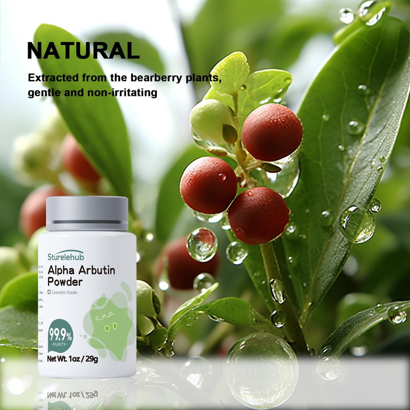 Alpha Arbutin Powder, 1OZ 99.9% Purity, Cosmetic Grade, Alpha Arbutin